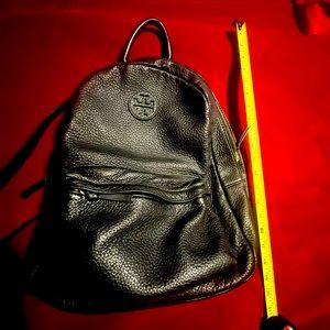 Tory Burch leather backpack